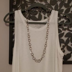Silver Chain Link Necklace
